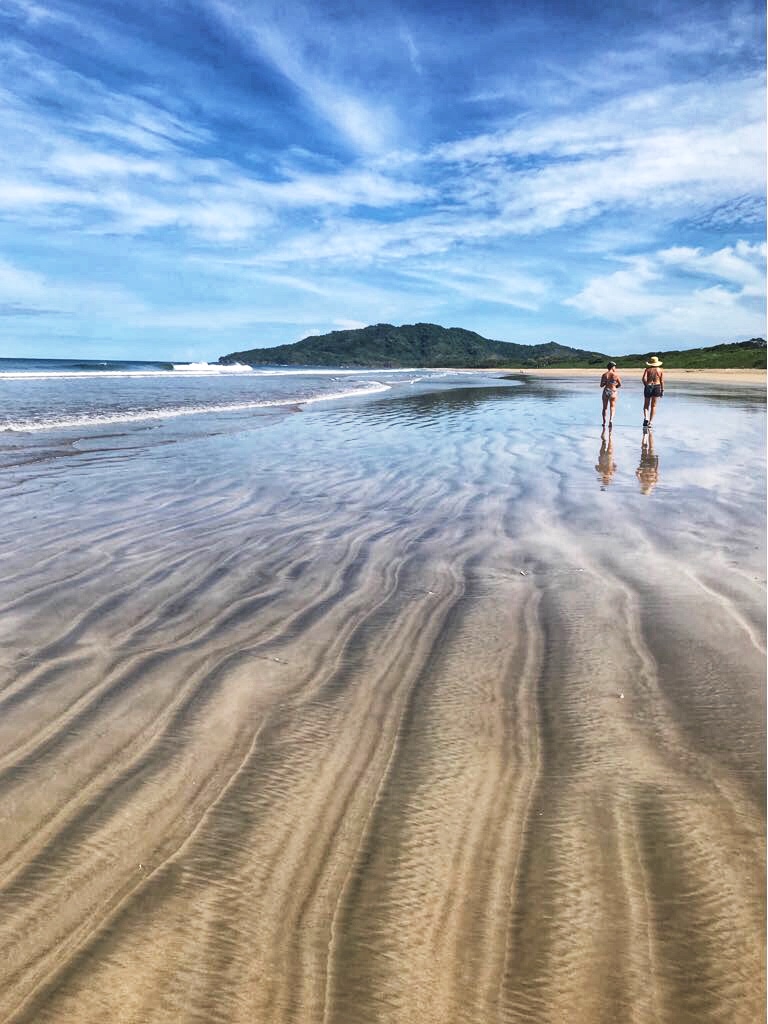 Couple walking on the Beach